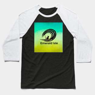 Wave Dog Emerald Isle Baseball T-Shirt